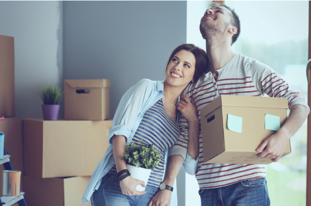 Moving into new home